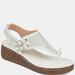 Journee Collection Journee Collection Women's Mckell Sandal - White - 8