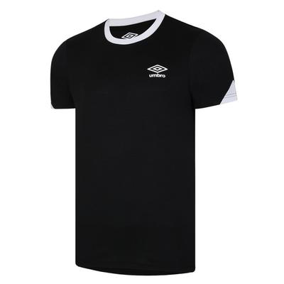 Umbro Mens Total Training Jersey - Black/White - Black - S