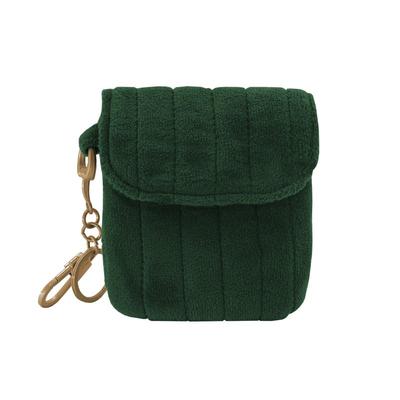 MYTAGALONGS Coin Pouch With Key Chain - Scarlett Emerald - Green