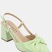 Journee Collection Women's Tailynn Pumps - Green - 6.5