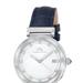 Porsamo Bleu Dahlia Women's Blue Leather Watch, 1051BDAL - Blue - 34MM