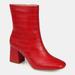 Journee Collection Journee Collection Women's Trevi Bootie - Red - 12