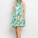 TCEC Spring Mini Dress - Green