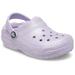 Crocs Crocs Childrens/Kids Classic Glitter Clogs (Lavender) - Purple - 13