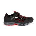 Regatta Mens Samaris Crosstrek Sandals - Black/Classic Red - Black - UK 11 / US 12