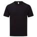 Fruit of the Loom Fruit of the Loom Mens Iconic 165 Classic T-Shirt (Black) - Black - 5XL