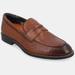 Thomas and Vine Barlow Apron Toe Penny Loafer - Brown - 15