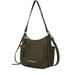 MKF Collection by Mia K Wally Shoulder Handbag Multi Pockets for Women - Green