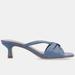 Journee Collection Women's Starling Pumps - Blue - 6