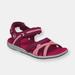 Regatta Womens/Ladies Santa Clara Sandals - Beetroot/Mellow Rose - Red - 9