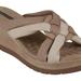 GC SHOES Caro Natural Wedge Sandals - Brown - 8
