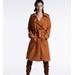 Blackburd Faux suede trench coat - Kate Barlow - Orange - M