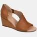 Journee Collection Journee Collection Women's Tru Comfort Foam Aretha Wedge - Brown - 6