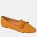 Journee Collection Journee Collection Women's Muriel Flat - Yellow - 8.5