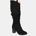 Journee Collection Journee Collection Women's Wide Calf Aneil Boot - Black - 12