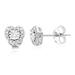 Vir Jewels 1/10 cttw Stud Earrings For Women, Round Lab Grown Diamond Stud Earrings In .925 Sterling Silver, Prong Setting: Diamonds: 2: 1/4" H x 1/4" W - Grey