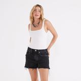 ETICA Haven Relaxed Short - Black Pearl - Black