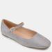 Journee Collection Journee Collection Women's Carrie Flat - Grey - 7.5