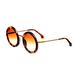 Bertha Sunglasses Quant Handmade In Italy Sunglasses - Brown