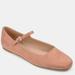 Journee Collection Journee Collection Women's Carrie Flat - Pink - 7.5