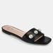 Journee Collection Journee Collection Women's Leonie Slide - Black - 10