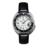 heritor_watches Heritor Automatic Pierce Leather-Band Watch w/Date - Black