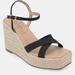 Journee Collection Women's Tru Comfort Foam Raniya Sandals - Black - 9.5