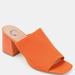 Journee Collection Journee Collection Women's Lorenna Mule - Orange - 6.5