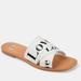 Journee Collection Journee Collection Women's Tru Comfort Foam Ivante Slide - White - 9.5