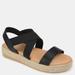 Journee Collection Journee Collection Women's Tru Comfort Foam Caroline Sandal - Black - 9