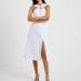 French Connection Echo Rec Crepe Halter Ring Dress - White