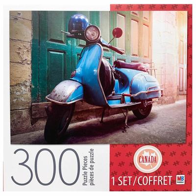 MB Puzzle Blue Vespa In The Streets Of Italy - 300...