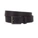 Burton Mens Grid Leather Textured Belt - Black - XL