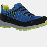 Regatta Mens Samaris Lite Walking Shoes - Hawaiian Blue/Electric Lime - Blue - UK 9 / US 10
