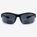 VITENZI Terni Bifocals Sunglasses - Black - MAGNIFICATION: 2.75