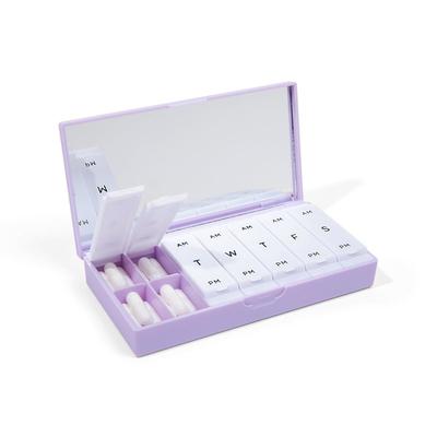 Port and Polish Lilac AM/PM Pill Box