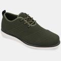 Vance Co. Shoes Novak Wide Width Knit Dress Shoe - Green - 9