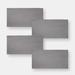 Sunnydaze Decor 10' x 13' Replacement Sidewall Set for Gazebo 4-Piece Kit - Grey