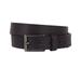 Burton Mens Grid Leather Textured Belt - Black - L