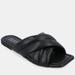 Journee Collection Women's Tru Comfort Foam Divyah Sandals - Black - 6