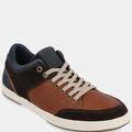 Territory Boots Pacer Casual Leather Sneaker - Brown - 8.5