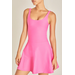 Maqui Open Back Active Mini Dress - Pink