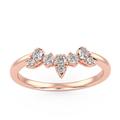 Brilliant Carbon Supernova Band In Rose Gold (0.15 Ct. Tw.) - Pink - 7