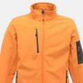 Regatta Regatta Standout Mens Arcola 3 Layer Waterproof And Breathable Softshell Jacket (Sun Orange/Seal Gray) - Orange - S