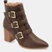 Journee Collection Journee Collection Women's Tru Comfort Foam Winsley Bootie - Brown - 10