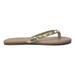 Yosi Samra Rivington Stud Flip Flop In Beige - Brown