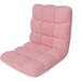 Chic Home Design Daphene Adjustable Recliner Rocker Armless Floor Gaming Ergonomic Chair - Pink