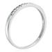 Vir Jewels 1/10 Cttw Diamond Wedding Band For Women, 10K White Gold Wedding Band With 10 Stones Prong Set - White - 9.25