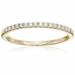 Vir Jewels 1/5 Cttw Pave Round Diamond Wedding Band For Women In 14K Yellow Gold Prong Set - Gold - 9.5