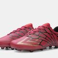 Umbro Mens Velocita Alchemist Club Fg Soccer Cleats Shoes - Rhubarb/Amber Gold/Black - Red - 7